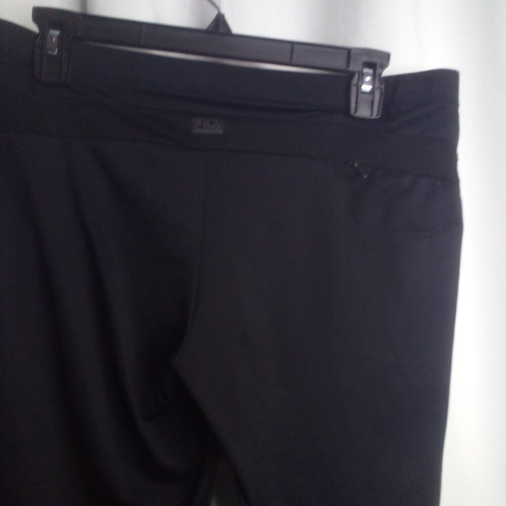 Fila Sport Capri Pants Women M Active Athletic Black - Picture 4 of 15